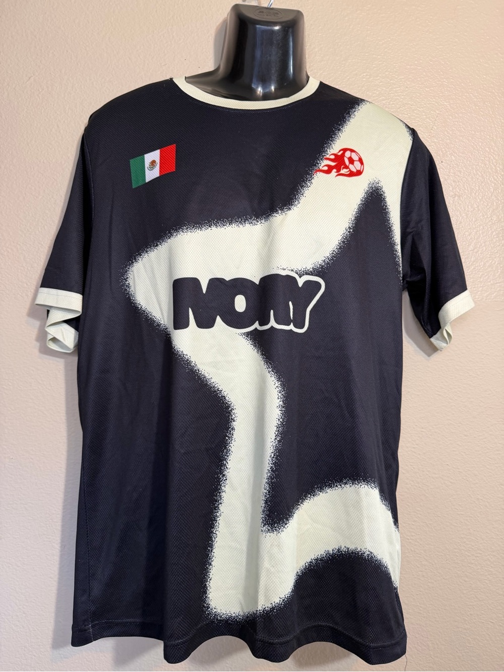 Omar Apollo Ivory Family and Friends Exclusive Soccer Jersey